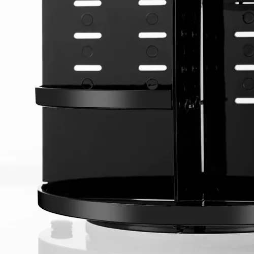 Miniatura 4 de HBlife Organizador de maquillaje giratorio extragrande de 360 grados, carrusel ajustable, organizador de perfumes giratorio de gran capacidad