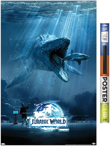 Miniatura 14 de Trends International Jurassic World - Póster de pared de agua, 14.725 x 22.375 pulgadas, versión premium sin marco
