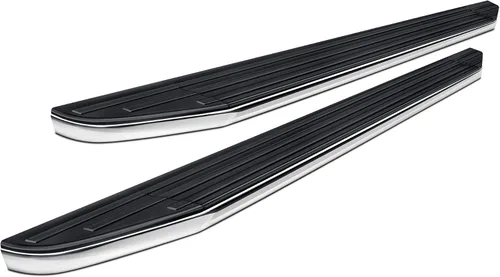 Black Horse - Estribos de alta calidad, color negro, compatibles con GMC Sierra 1500 2019-2024, GMC Sierra 2500 HD 2020-2024, GMC Sierra 3500