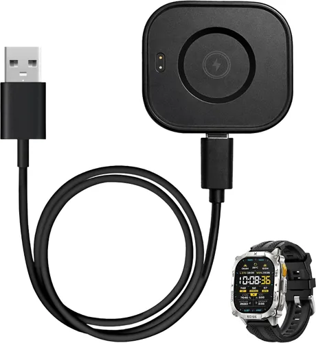 Miniatura 8 de Cargador USB Carbinox Compatible para Reloj Inteligente Carbinox - Velocidad de Carga Rápida, Diseño Elegante, Funcionalidad Confiable
