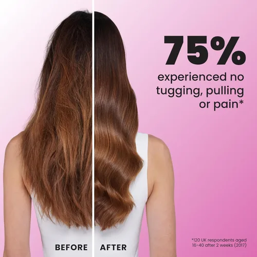 Miniatura 6 de Tangle Teezer Cepillo desenredante definitivo para cabello húmedo y seco, elimina nudos y reduce la rotura para todo tipo de cabello, frambuesa
