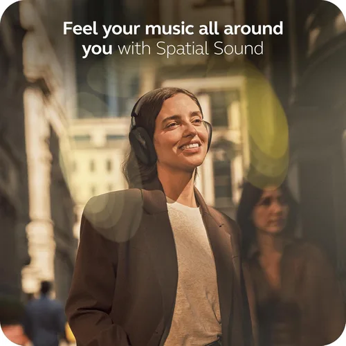 Miniatura 5 de Jabra Evolve3 85 - Auriculares inalámbricos Bluetooth con micrófono para el trabajo, USB-A, tecnología de llamada de voz AI, cancelación activa