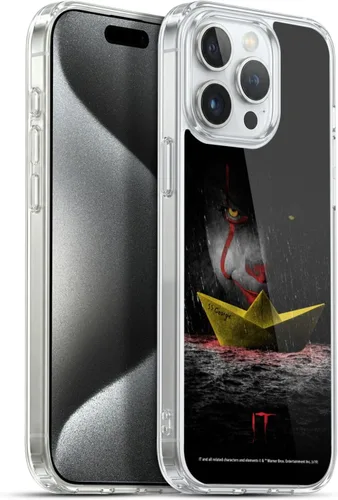 Miniatura 86 de Head Case Designs Funda de gel suave con licencia oficial de la película de TI Pennywise 2 Graphics compatible con Apple iPhone 15 Pro