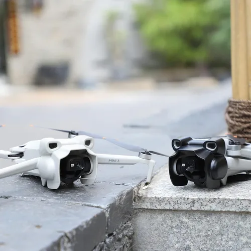 Miniatura 2 de Parasol de lente para DJI Mini 3 Accesorios para drones, parasol antideslumbrante cubierta protectora para cámara cardán para Mini 3 Drone Negro