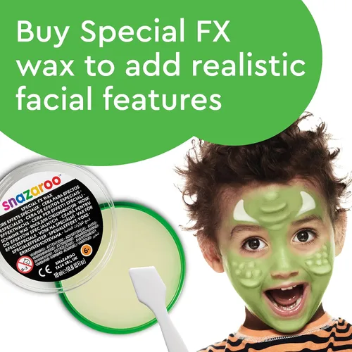 Miniatura 7 de Snazaroo, kit paleta de pintura facial, Multi color, talla única Arco iris