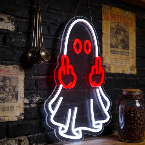 Miniatura 2 de Letrero de neón de serpiente, decoración de barra de luz de neón LED para decoración de pared, letrero de neón LED alimentado por USB