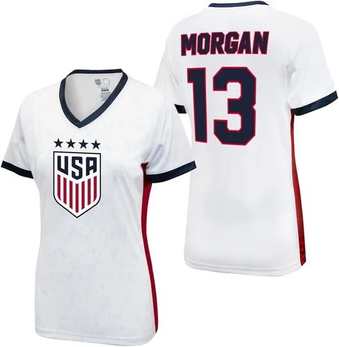 Icon Sports U.S. Women Soccer Game Day Tee - Camiseta Unisex para Adulto de Manga Corta de Poliéster con Licencia Oficial