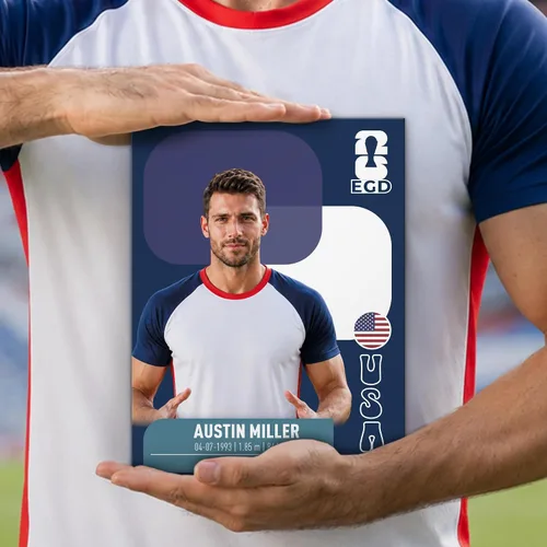 Miniatura 10 de Tarjetas de fútbol personalizadas, tarjeta del equipo definitivo, famoso videojuego de fútbol, decoración de sala de fútbol, regalos de fútbol