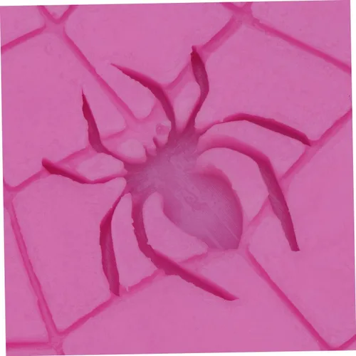 Miniatura 6 de Amosfun Moldes de resina para decoración de Halloween, plantillas de animales, molde de tela de araña, molde de tela de araña, pastel de azúcar