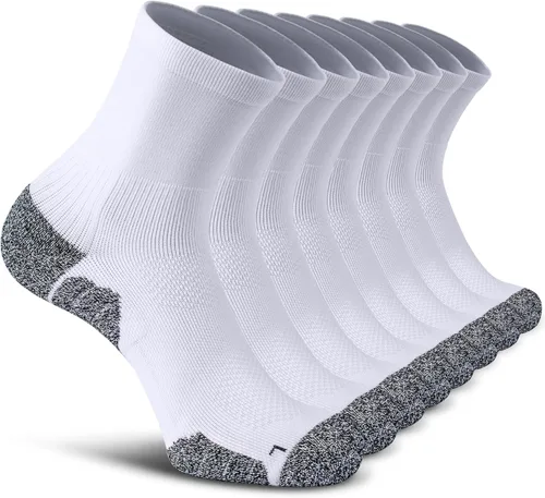 Miniatura 35 de CWVLC Calcetines deportivos de compresión acolchados para hombres y mujeres