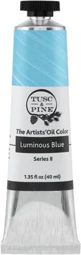 Miniatura 148 de Tusc & Pine Pintura al óleo Artist – Alizarin Crimson, 1.4 fl oz, sin amarilleo, consistencia rica y cremosa, carga máxima de pigmento, pinturas al