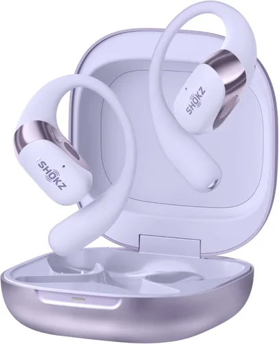 Miniatura 14 de SHOKZ Nuevos auriculares OpenFit 2+ de oreja abierta, habilitados para Dolby Audio, cómodos auriculares con ganchos suaves para los oídos, tiempo