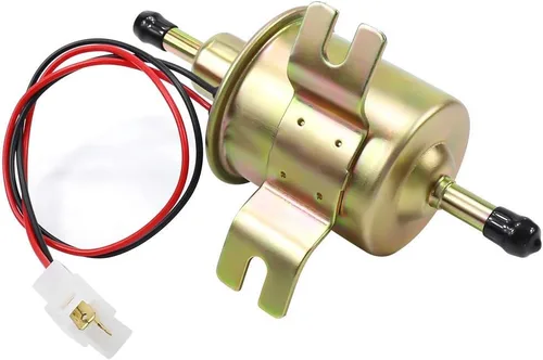 Miniatura 6 de Bomba de combustible eléctrica de 12 V, universal, baja presión, transferencia de 12 voltios, bomba de combustible en línea para cortacésped