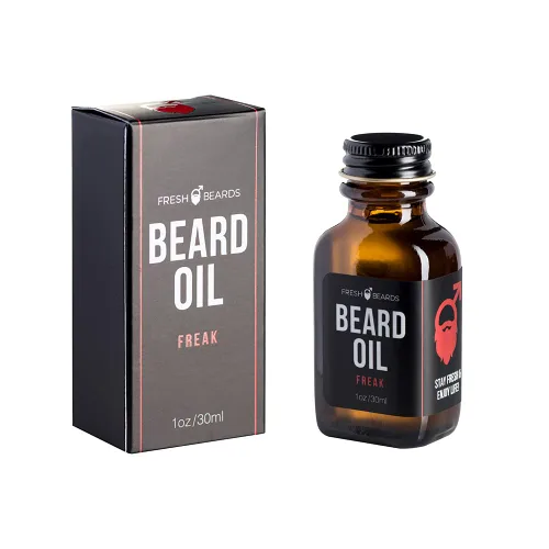Miniatura 10 de Fresh Beards City Limit - Aceite para barba – Fragancia de madera de teca y lavanda – Aceite perfumado para barba y bigote para hombre – Hidratante