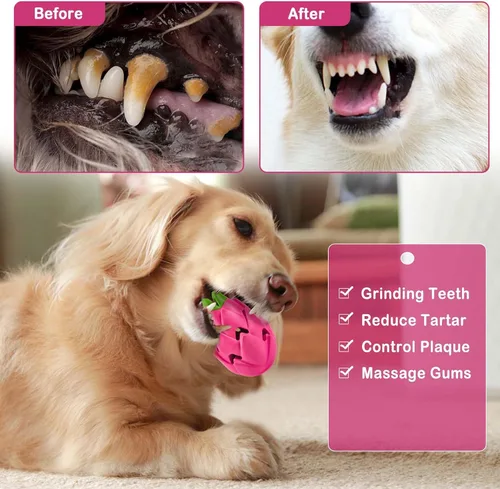 Miniatura 5 de AUSCAT Juguetes dispensadores de golosinas para perros, Dispensador de juguetes para perros de rompecabezas, Dispensador de golosinas para perros