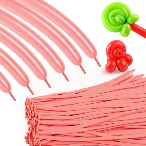 Miniatura 13 de 260 globos negros, 100 globos largos para construir arcos de globos, globo de látex delgado para modelar guirnaldas de animales y decoraciones
