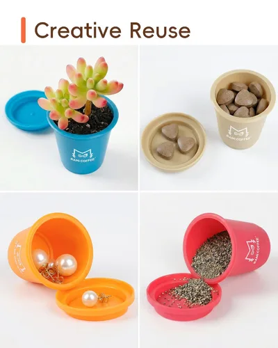Miniatura 9 de Rami Coffee Café en polvo instantáneo liofilizado de café instantáneo, tostado medio 100% arábica, 6 paquetes individuales portátiles para el hogar