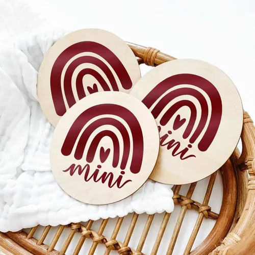 Miniatura 5 de WRAPXPERT Rollo de vinilo mate para manualidades de 12" x 10 ft, vinilo adhesivo permanente color granate para letreros, álbumes de recortes, letras