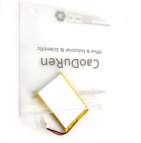 Miniatura 9 de Número de pieza verificado MSDS: 654060, batería recargable de iones de polímero de litio Li Lipo de 3.7V 2000mAh con conector JST de 2 pines