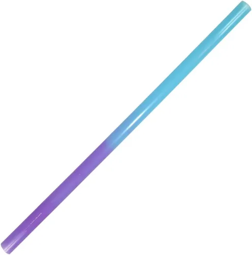 Miniatura 2 de Juego de 24 pajitas de plástico reutilizables que cambian de color, multicolor, ecológicas y sin BPA, fabricadas en Estados Unidos