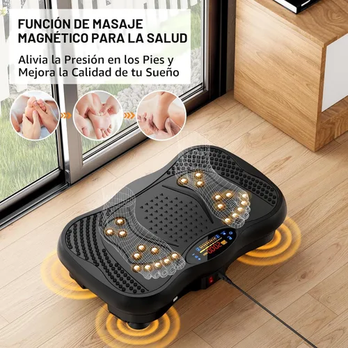Miniatura 5 de Vibration Plate Exercise Machine, 130 Levels Full Body Workout Vibrating Plate for Lymphatic Drainage Weight Loss, 450 Lbs Capacity Shake Platform