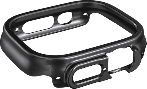Miniatura 6 de Funda rígida de policarbonato compatible con Apple Watch Ultra 3/2/1 de 1.732 pulgadas, resistente a impactos, a prueba de golpes, con borde