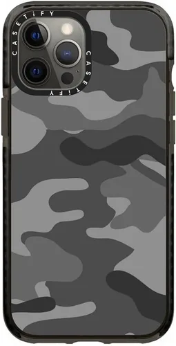 Miniatura 58 de Funda CASETiFY Impact para iPhone 12 Pro Max - Blanco Nubes - Negro Claro Nubes Blancas