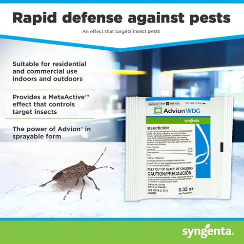 Miniatura 2 de Syngenta - Insecticida Advion WDG - Paquete de 0.33 oz