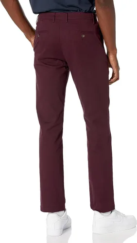 Miniatura 2 de Tienda Essentials Pantalón caqui elástico casual de ajuste recto para hombre