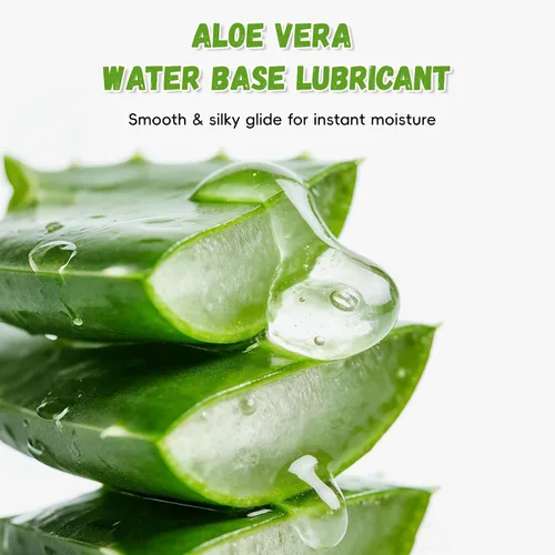 Miniatura 2 de Lubricante a base de agua de aloe para sexo, lubricantes sexuales para privacidad y juguetes, lubricante natural a base de agua para mujeres