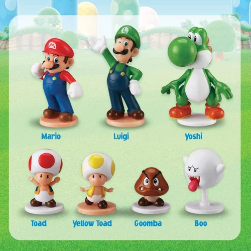Miniatura 3 de Epoch Games Super Mario Blow Up! Shaky Tower Juego de equilibrio – Juego de habilidad y acción de mesa con figuras de acción coleccionables de Super