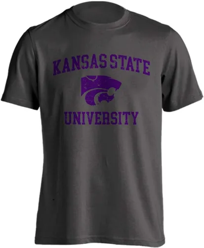 Miniatura 144 de Sport Your Gear NCAA Camiseta de manga corta retro con licencia oficial de aspecto desgastado para el día del juego, camiseta de espíritu deportivo