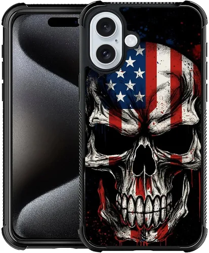 Miniatura 38 de Funda compatible con iPhone 12 Mini, fundas para mujeres y niñas, a prueba de golpes, antiarañazos, Betsy Ross de 13 estrellas, bandera Betsy Ross