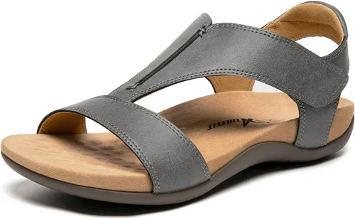 Miniatura 8 de Athlefit - Sandalias ortopédicas para mujer, sandalias de playa cómodas con soporte ortopédico para el arco del pie