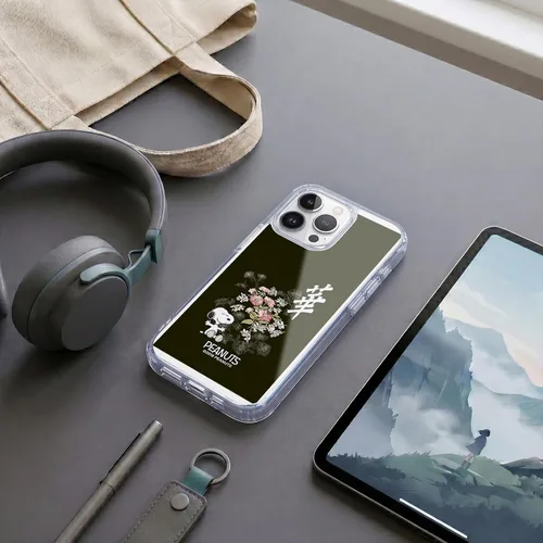 Miniatura 388 de Carcasa de gel para iPhone 7 Plus/iPhone 8 Plus, diseño de Snoopy Oriental de Peanuts, Badges