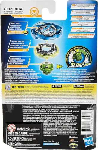 Miniatura 2 de Beyblade Bey Ss Caballero K4