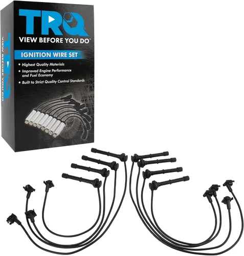 Miniatura 99 de Kit de cables para bujías de encendido del motor TRQ para Ford F250 F350 Super Duty V8 6.2L Nuevo