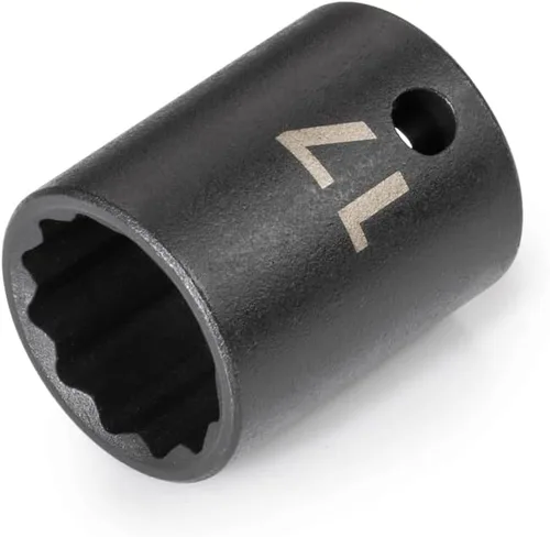 TEKTON Encastre de 3/8 pulgadas x 0.669 in Zócalo de impacto de 12 puntos poco profundo | SID12317