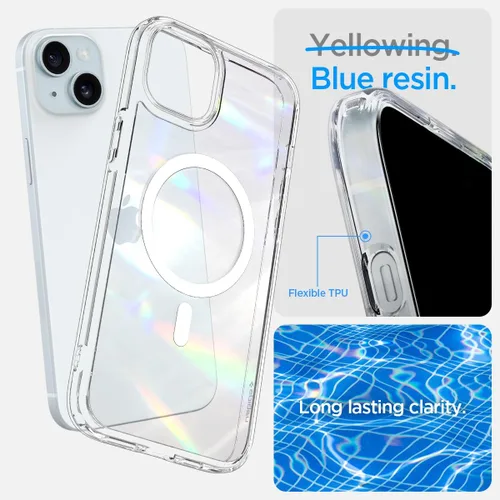 Miniatura 88 de Spigen Funda para iPhone 13 Mini, ultra híbrida MagFit [antiamarilleo] [compatible con Magsafe] - Transparente