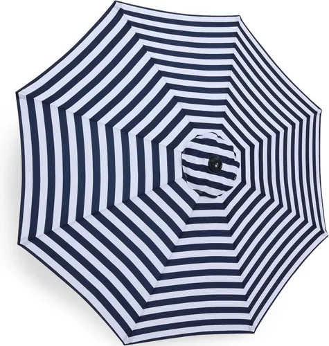 Miniatura 37 de ABCCANOPY - Sombrilla de repuesto para exteriores de 9 pies, apta para patio, con 8 varillas, color caqui