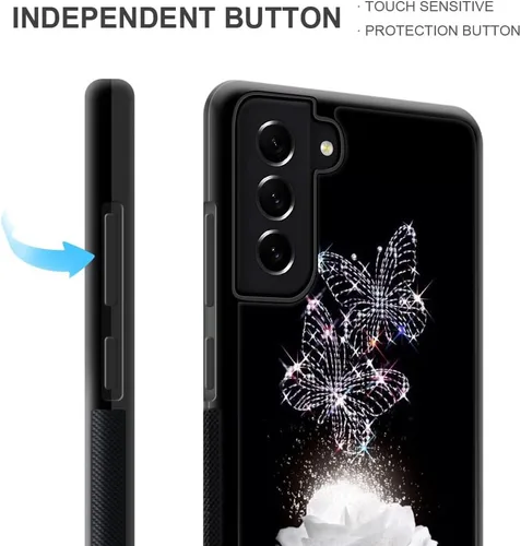 Miniatura 3 de ZHEGAILIAN Funda compatible con Samsung Galaxy S22+, antideslizante, suave, a prueba de golpes, compatible con Samsung Galaxy S22+ de 6.6 pulgadas