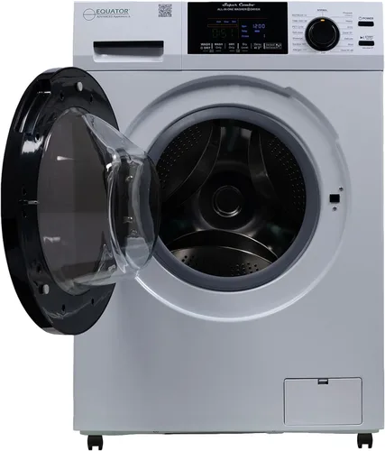 Miniatura 9 de Equator Todo-en-Uno Lavadora Secadora SIN VENTILACIÓN/CON VENTILACIÓN ciclo PET 1.62 pies cúbicos/15 libras+Kit de Portabilidad en Blanco (PLATA)