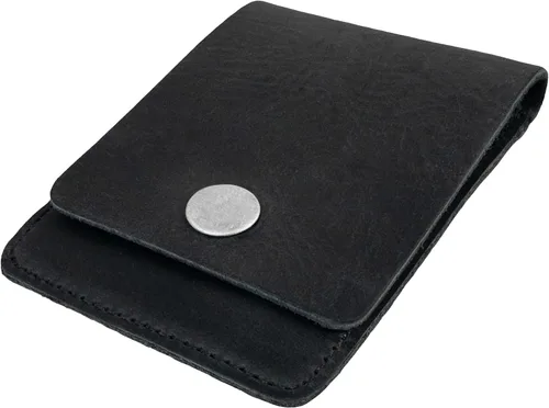 Miniatura 25 de Hide & Drink, Cartera vertical con bolsillo frontal con ranura para tarjetas, almacenamiento compacto para billetes, tarjetero, cuero de grano