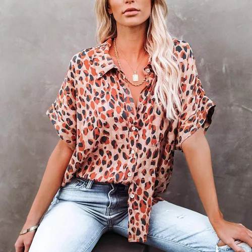 Miniatura 5 de Conjunto de camiseta elegante con estampado de rayas para mujer