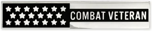 Miniatura 33 de PinMart 's Citation Bar Pin - Oficial de policía bombero y pines militares - Pines de esmalte patrióticos para ceremonias de premiación, banquetes