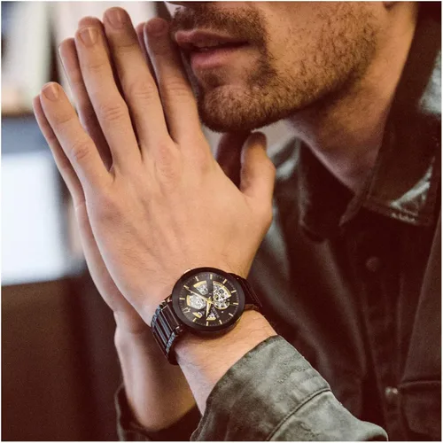 Miniatura 6 de Bulova Men's Modern 3-Hand Automatic Watch, Open Aperture Dial and Edge to Edge Crystal