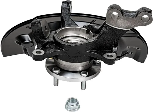Miniatura 6 de Detroit Axle - Nudos de dirección delanteros de 2.5L de 2 piezas para Toyota 12-17 Camry, 2 nudos de dirección y conjunto de rodamiento de rueda