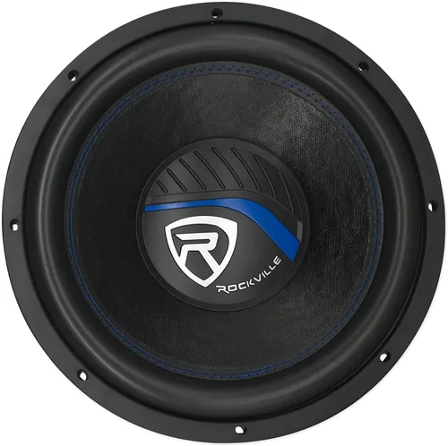 Rockville K5 W12K5S2 1400W Pico/350W RMS 2 Ohm 12 pulgadas Subwoofer de audio para automóvil, cono de alta eficiencia, construcción duradera, fácil