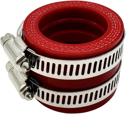 Miniatura 6 de Adaptador de colector de tubo de admisión de carburador de 35, 40, 1.772 in, junta de arranque para motocicleta Dirt Pit Bike (1.772 in/rojo)