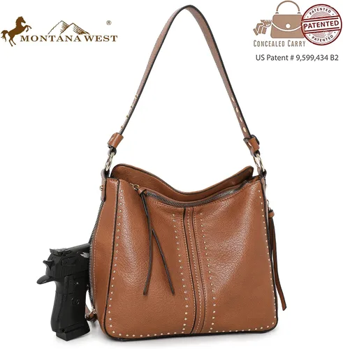 Miniatura 3 de Montana West Bolso de hombro oculto para mujer, bolso cruzado de moda